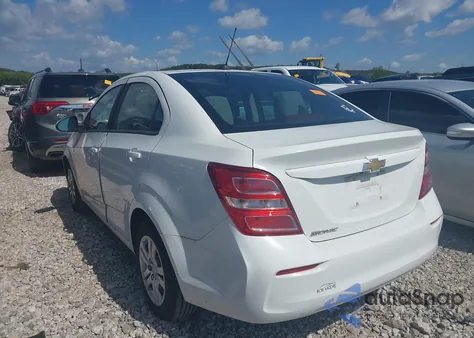 2017 Chevrolet Sonic Ls Auto from USA, damaged, VIN 1G1JB5SHXH4132629
